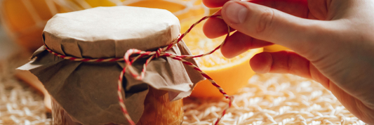 Apple Pie Jam in Eco-Friendly Jars