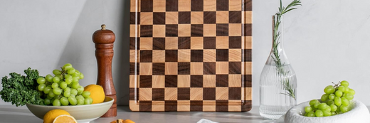 Checkered Cutting Boards: A Blend of Functionality and Design
