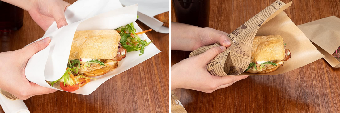 Double Open Paper Bag