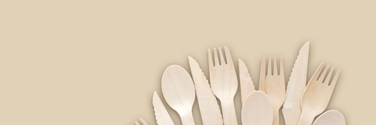 How can brands promote wooden cutlery as a “green” symbol?