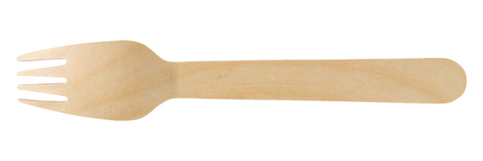 Kraft Paper Wrapped Wooden Cutlery for Takeout & Events