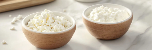 Small vs Large Curd Cottage Cheese