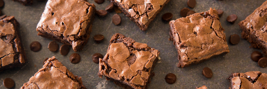 Tahini Swirl Brownies
