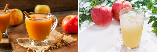 Apple Cider and Apple Juice