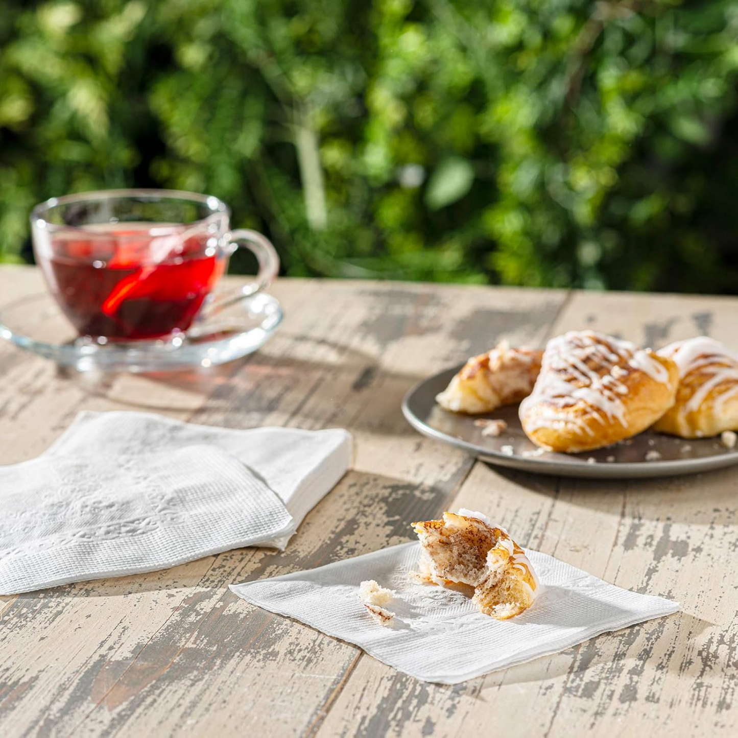 1/4 Fold White Paper Beverage Napkins | 1 Ply | CASE OF 4000