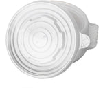 Clear Lids for Paper Soup Containers 115MM | Compatible with 12 Oz / 16Oz / 24Oz / 32 Oz | 500 LIDS/CASE