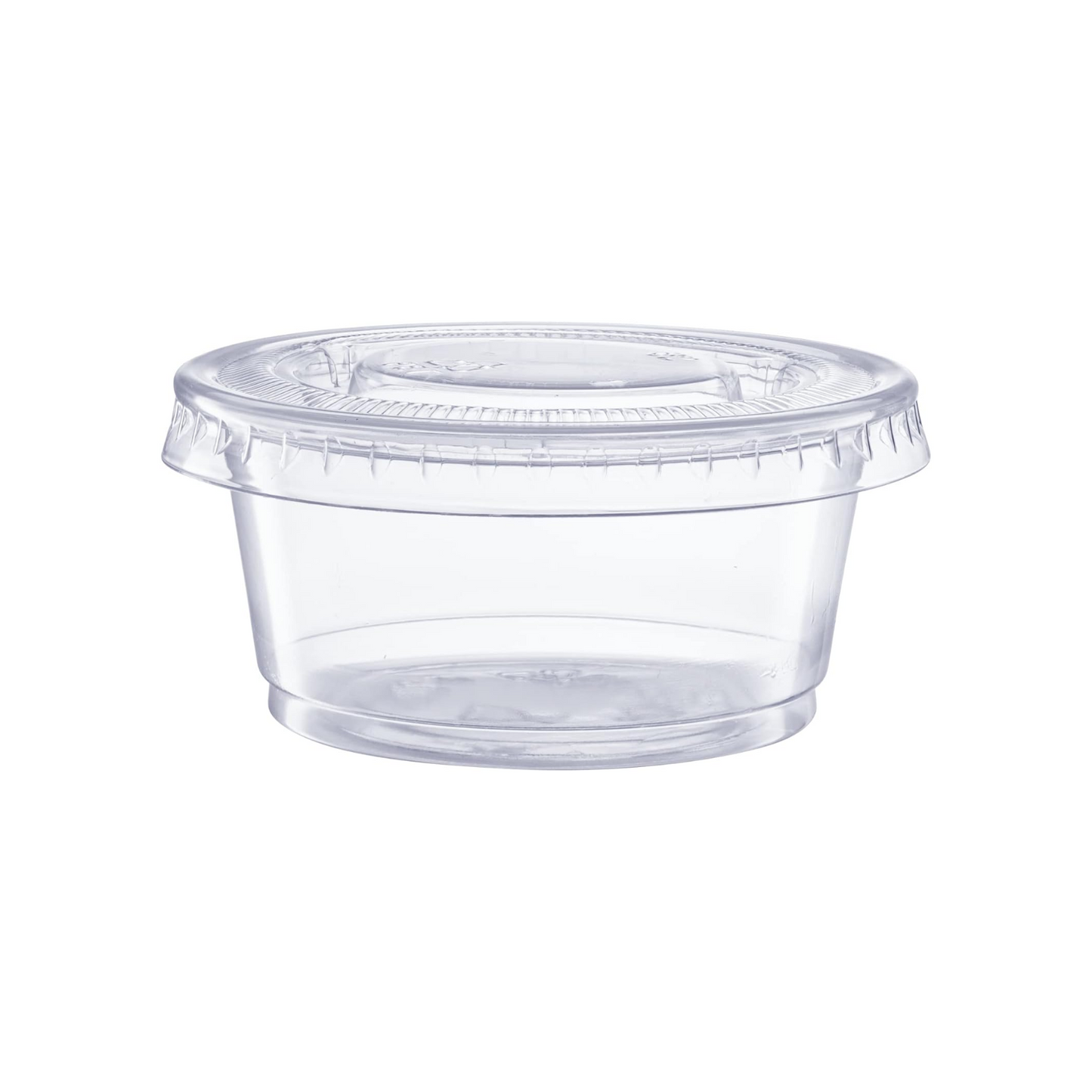 2 Oz Clear Portion Cups with Lids