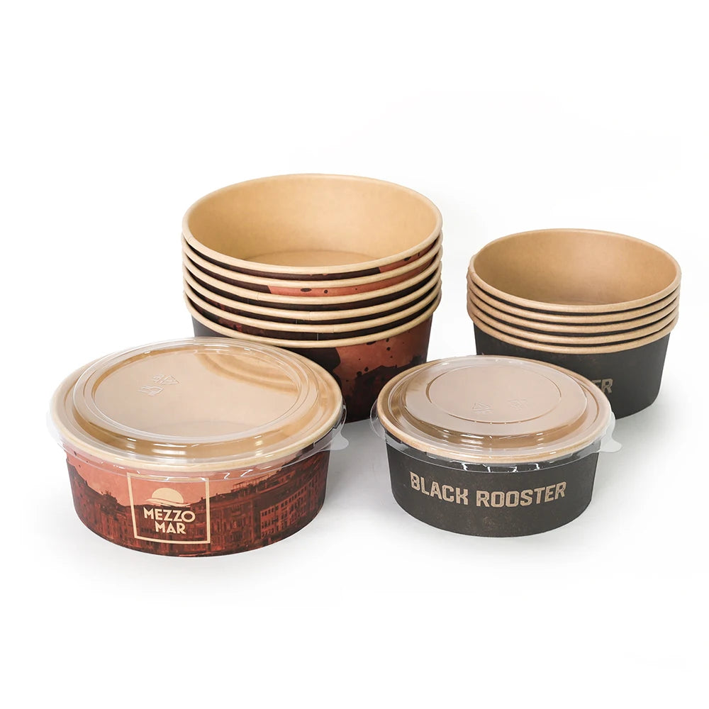Double Wall Kraft Paper Coffee Cups Full size