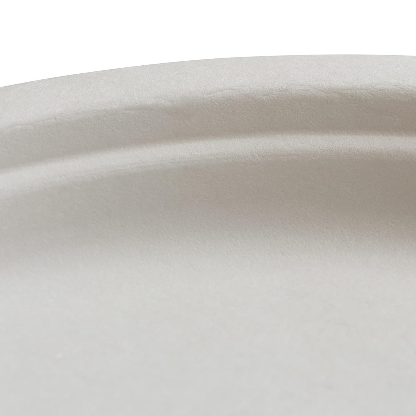 7 Round Sugarcane Fibre Plate