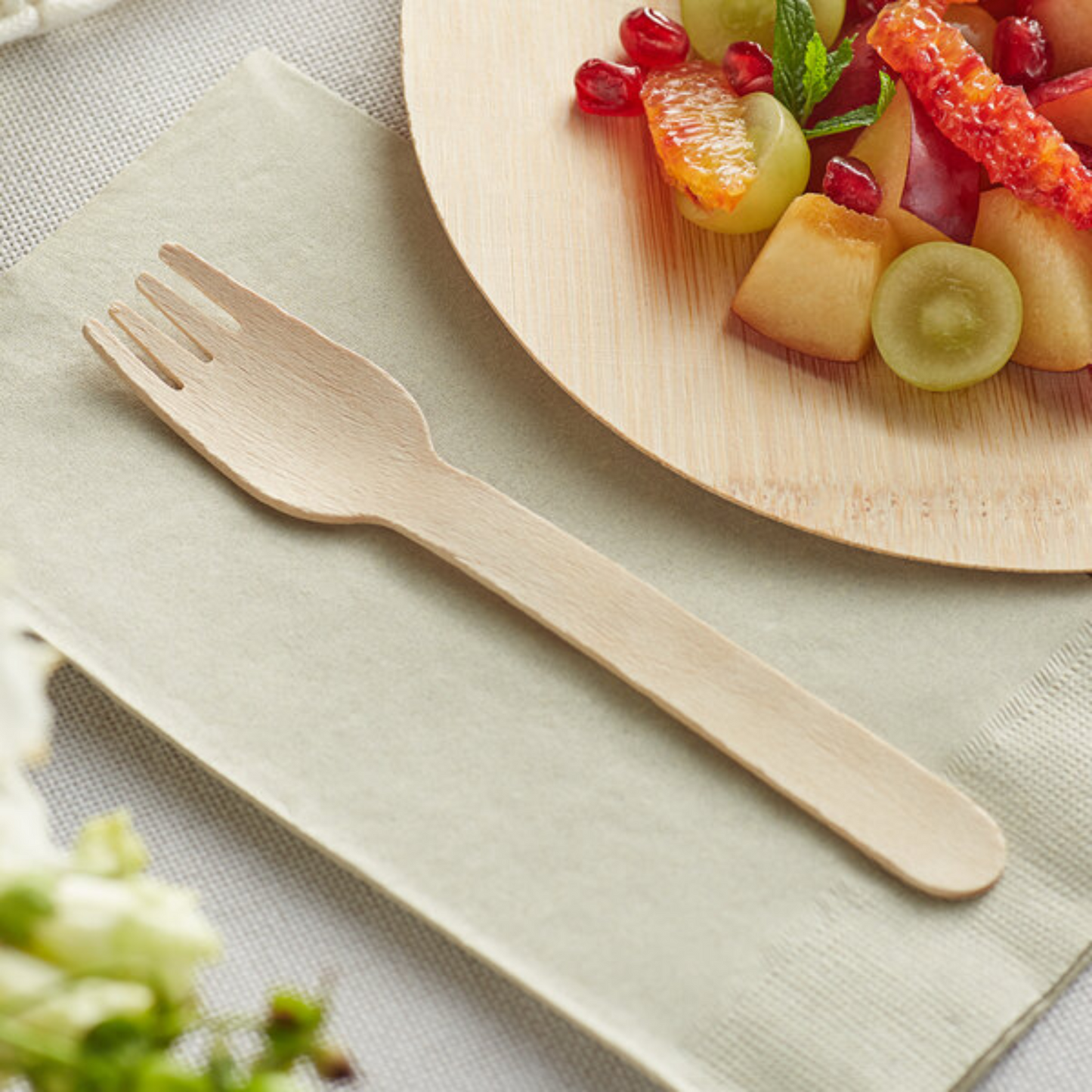 Biodegradable Wooden Forks