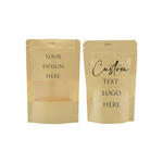 Stand Up Pouches With Window 16 Oz