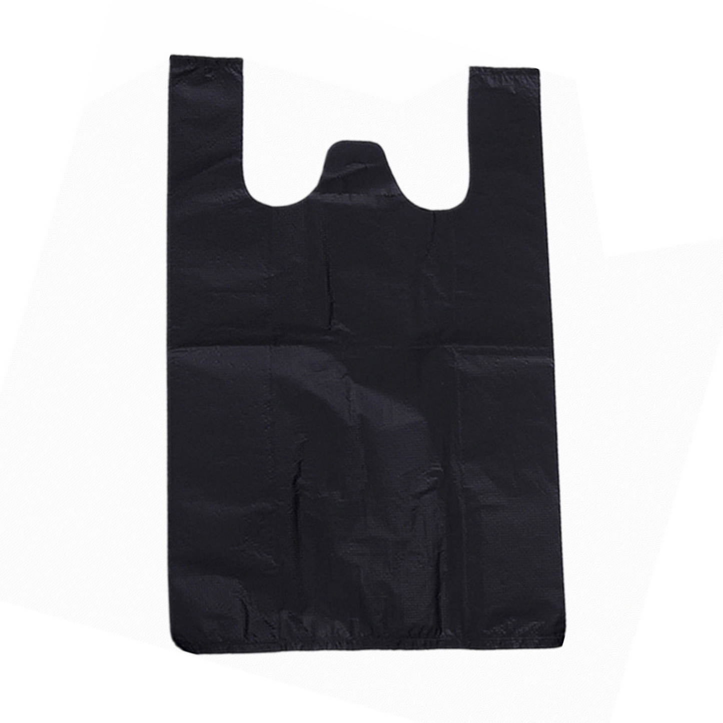Black Non Woven Reusable Shopping Bags | 12 x 7 x 23 Inches | Case of 400