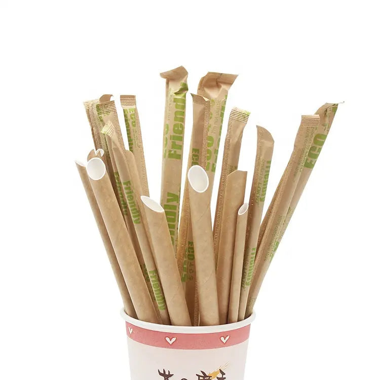 Paper Straws | 12mm | For Bubble Tea