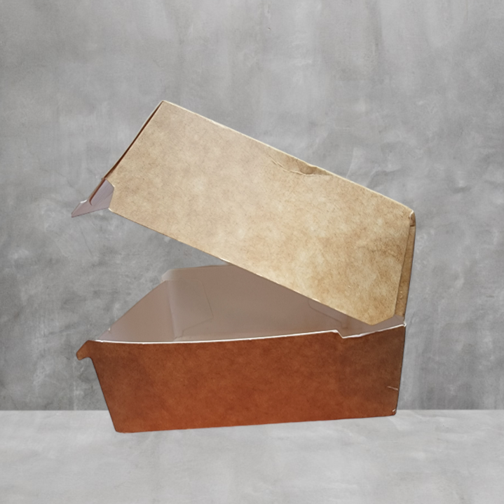 Kraft Burger Boxes | Eco-friendly Packaging | Compostable & Biodegradable