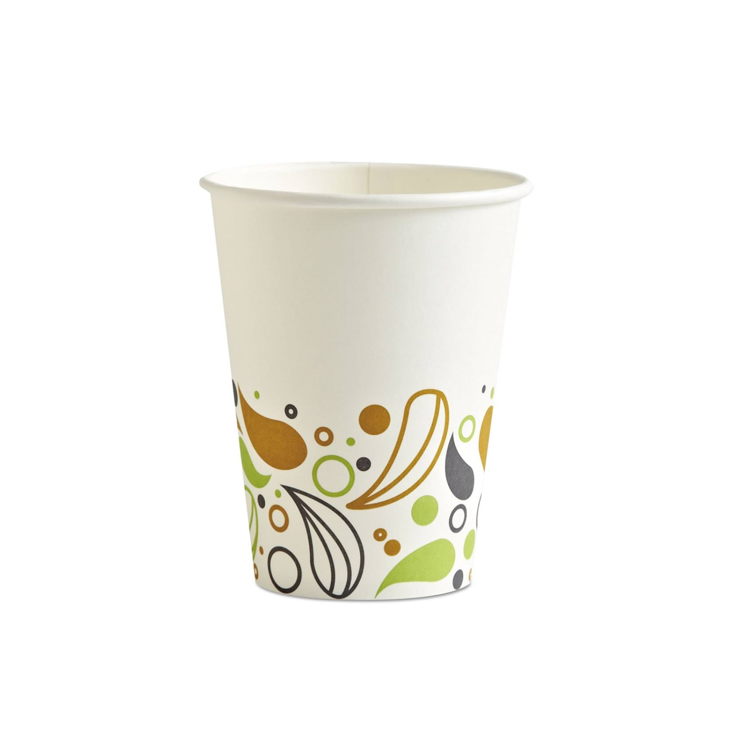 cutsom logo white coffee cup