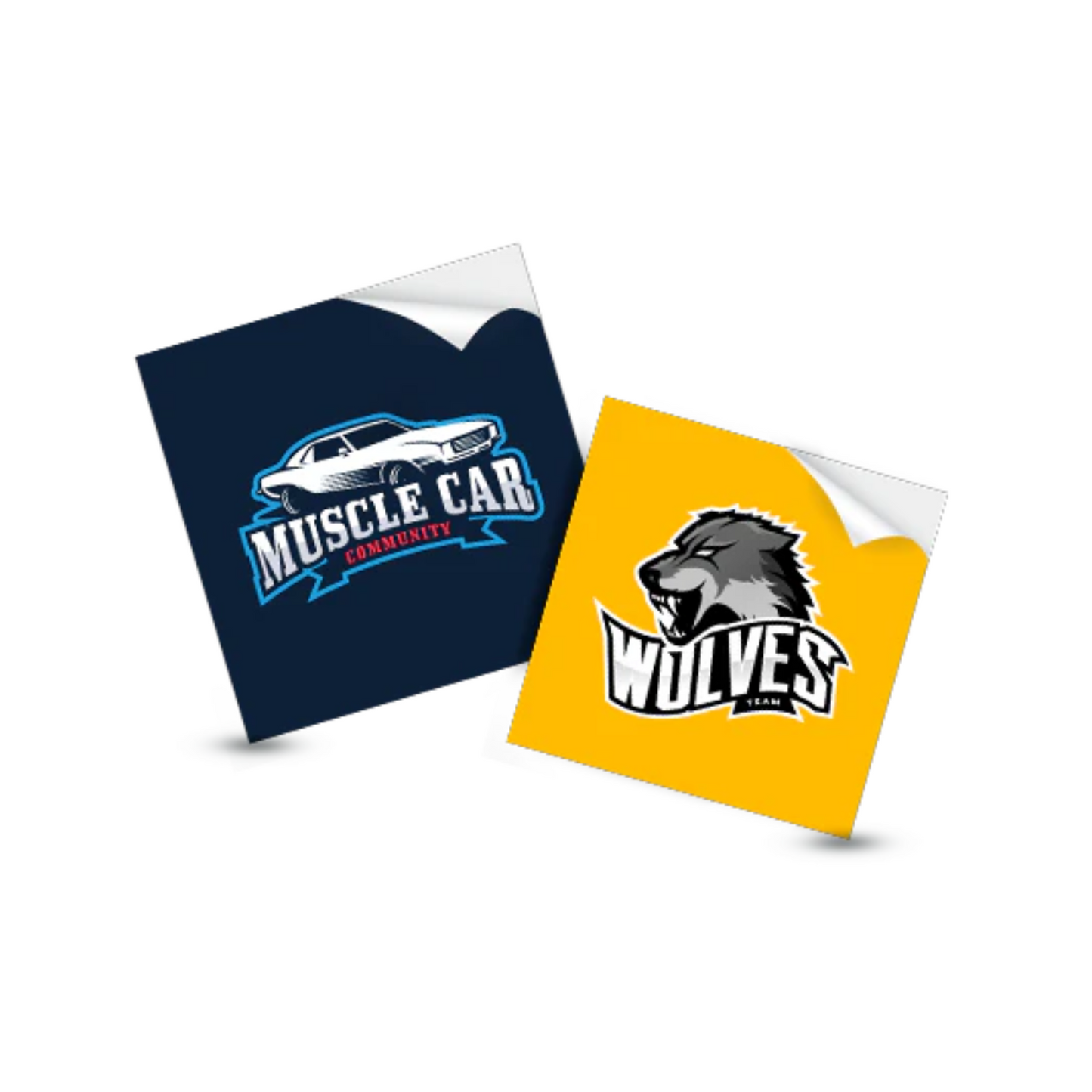 Custom Square Sticker 2.5 inches