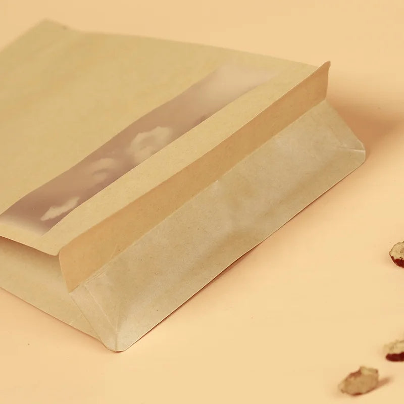 Flat Bottom Bags | Kraft Paper | 12, 16, 32 Oz | Bulk in Canada