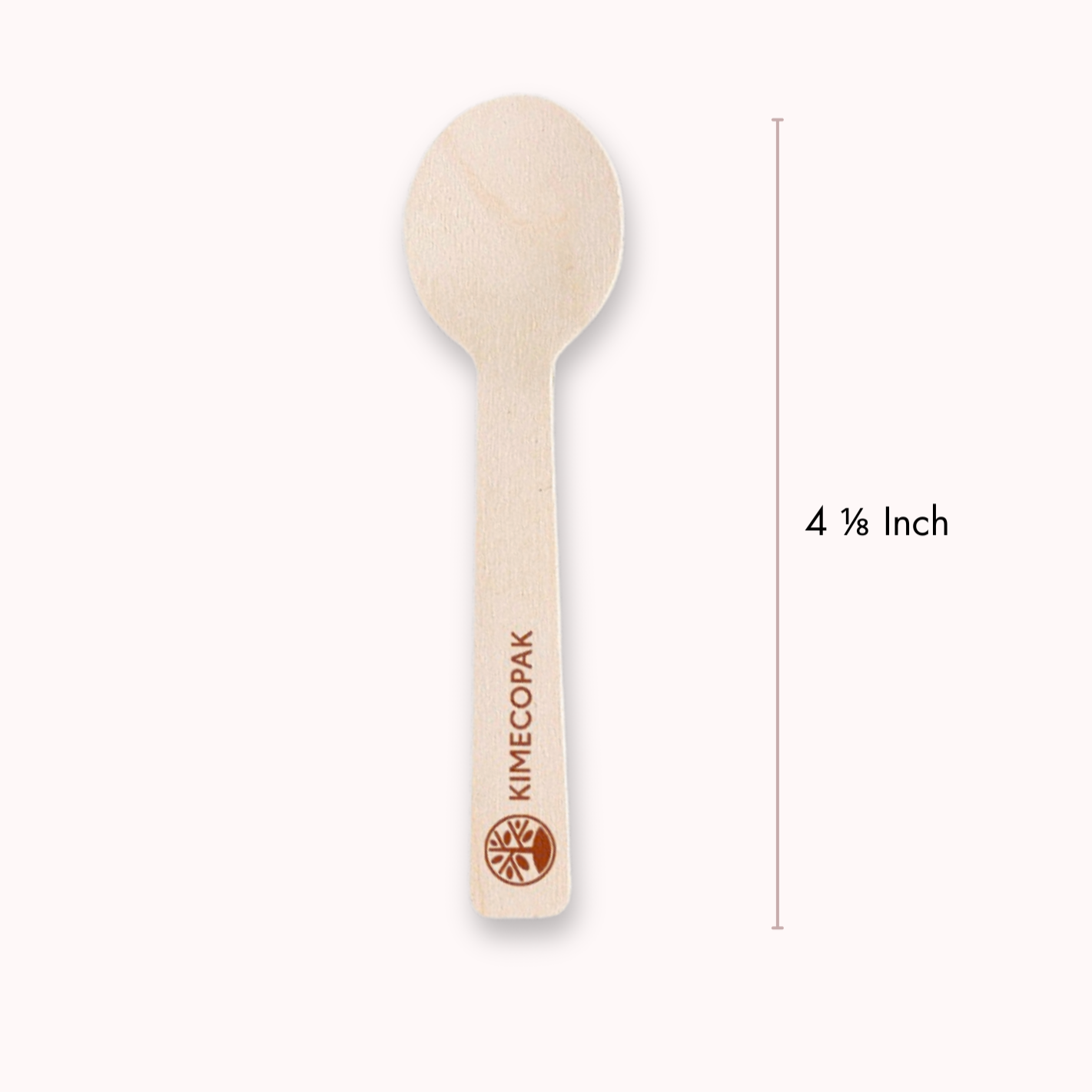 Ice Cream Wooden Spoon 10 CM | Ideal for Ice Cream, Yogurt, and Desserts | 1000 Pcs/Case
