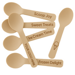ice cream spoon custom logo