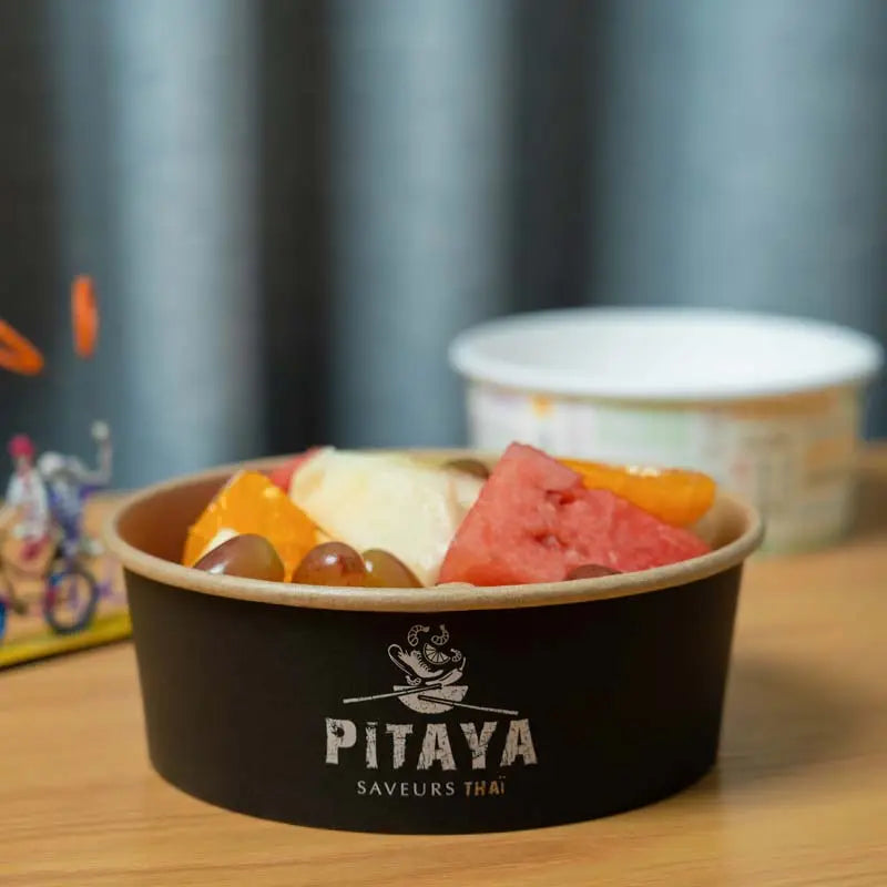 Custom Logo | Paper Bowl with Lids