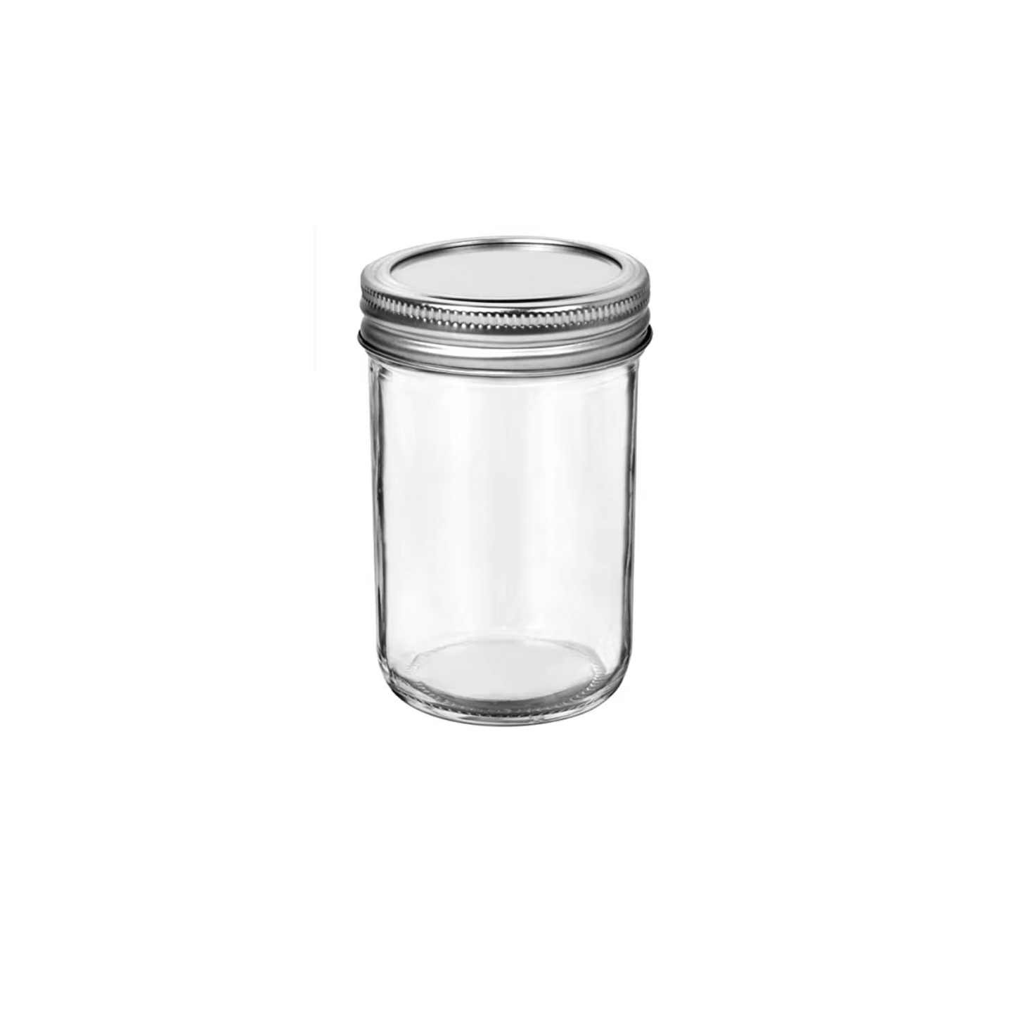 Standard Glass Canning Jars | 8 Oz | For Pickles, Vegetables or Sauces | Bulk Canada