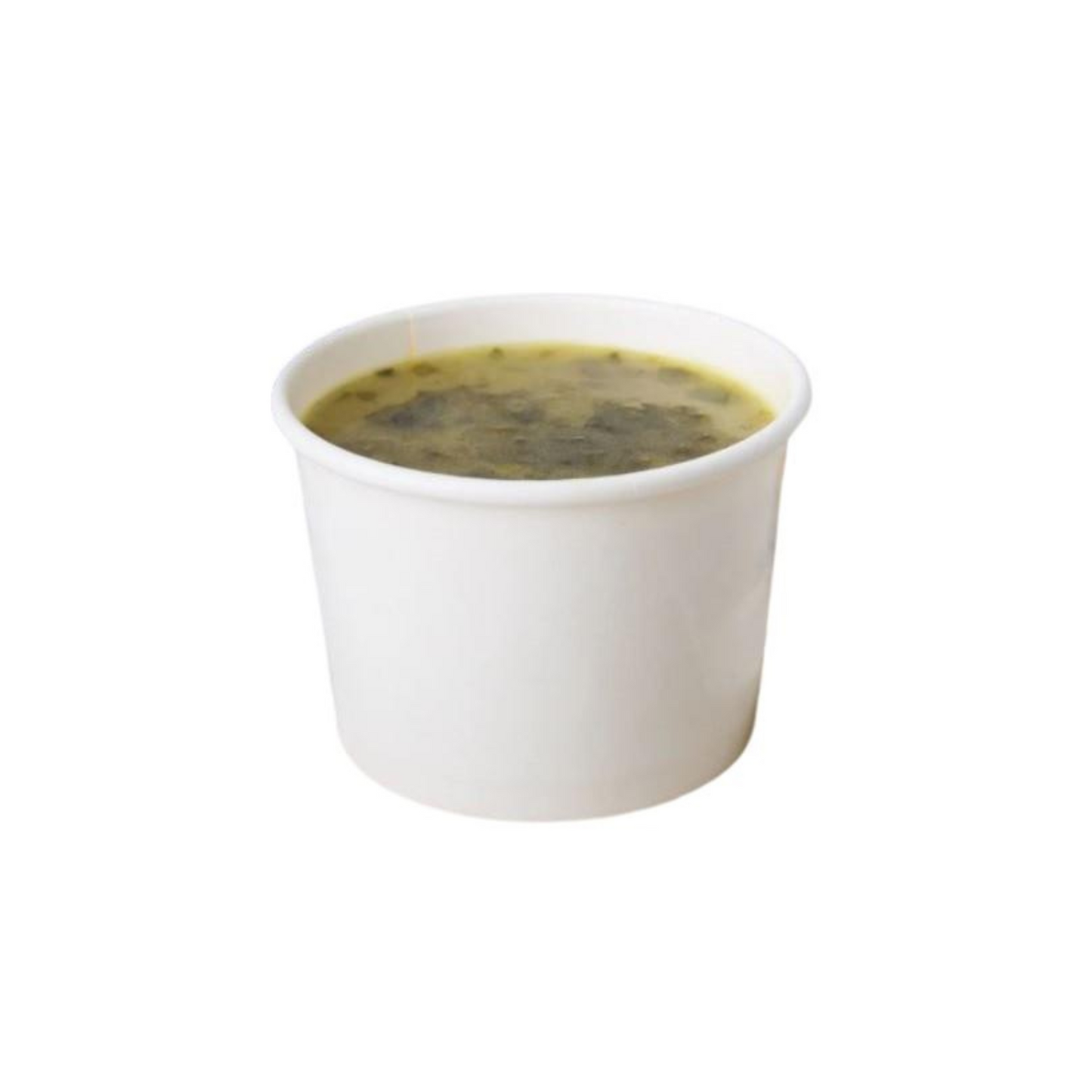 White Paper Food Container 12 Oz