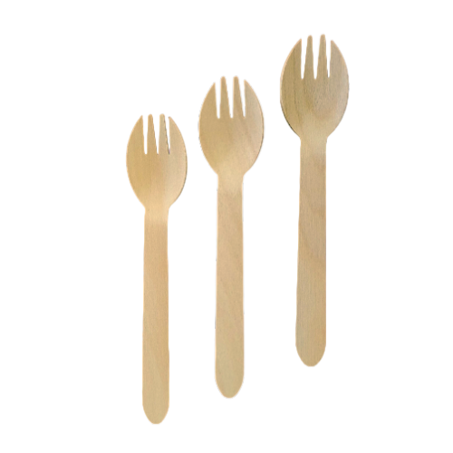 wooden spork