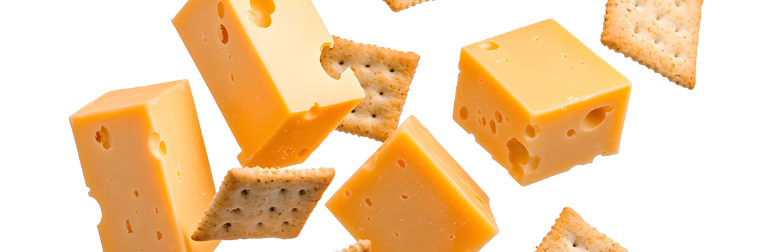 Almond Flour Cheese Crackers