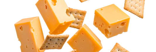 Almond Flour Cheese Crackers