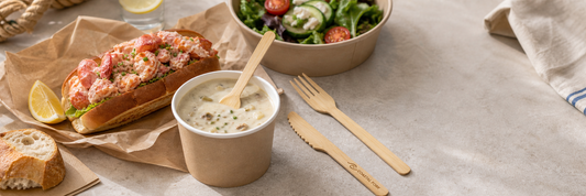 Bamboo Cutlery Wholesale in Ontario: Custom Logo Bulk Supply for Foodservice Businesses