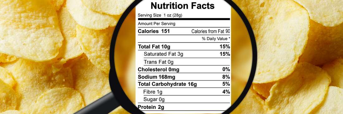 Snack Food Label