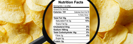 Snack Food Label