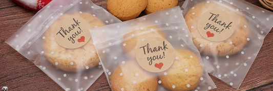 Cellophane Cookie Bags