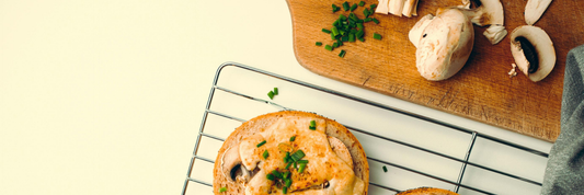 Cheese and Mushrooms 