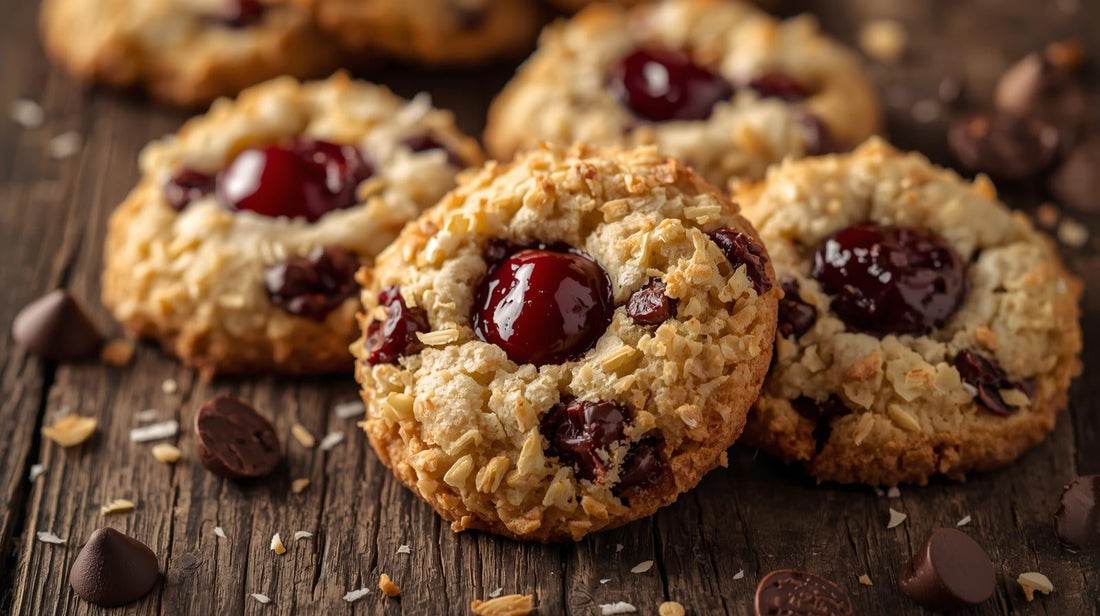 Best Cherry Chocolate Coconut Cookies Recipe (Chewy & Loaded with Flavor)
