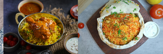 Chicken and Vegetable Biryani 