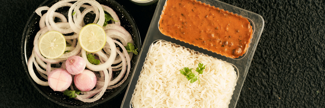 Containers for Curry and Rice