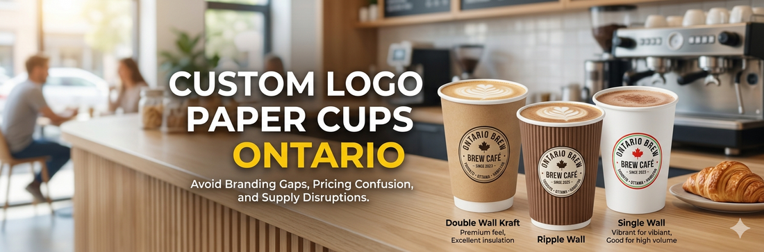 Custom Logo Paper Cups Ontario
