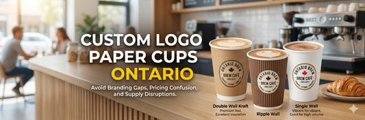 Custom Logo Paper Cups Ontario