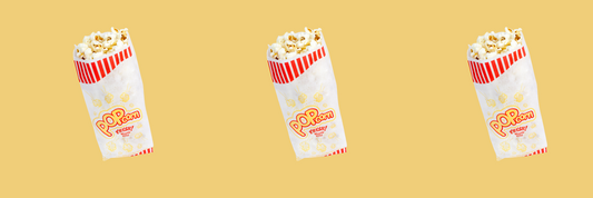 Custom Popcorn Bags for Weddings, Cinemas & Event Planners