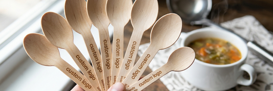Custom Wooden Spoon in New Brunswick: An “Eco-Luxury” Solution to Replace Plastic & Optimize F&B Budgets