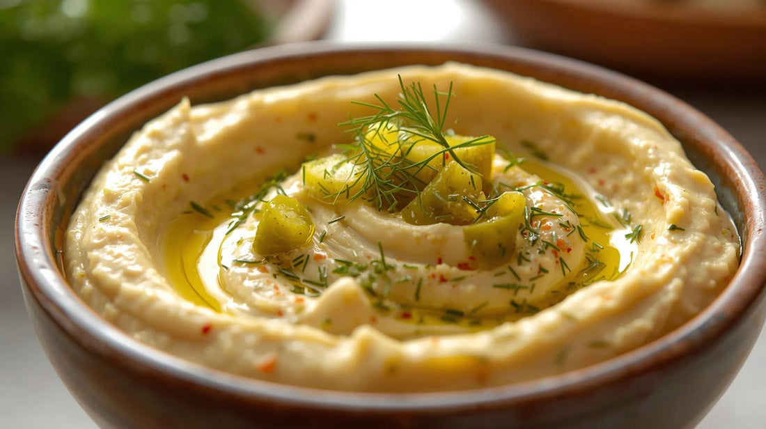 Dill Pickle Hummus Recipe: Creamy, Tangy & Easy to Make