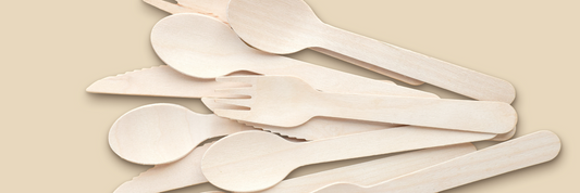 Dual Function Wooden Cutlery: The Smart, Sustainable Solution for Coffee Shops