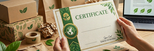Eco-friendly packaging certificate at Kimecopak: The Quality Standard Behind Every Product