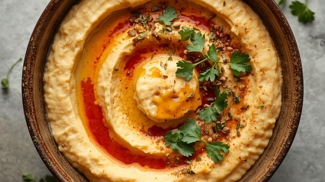 Harissa Hummus Recipe: Creamy, Spicy & Smoky Chickpea Dip