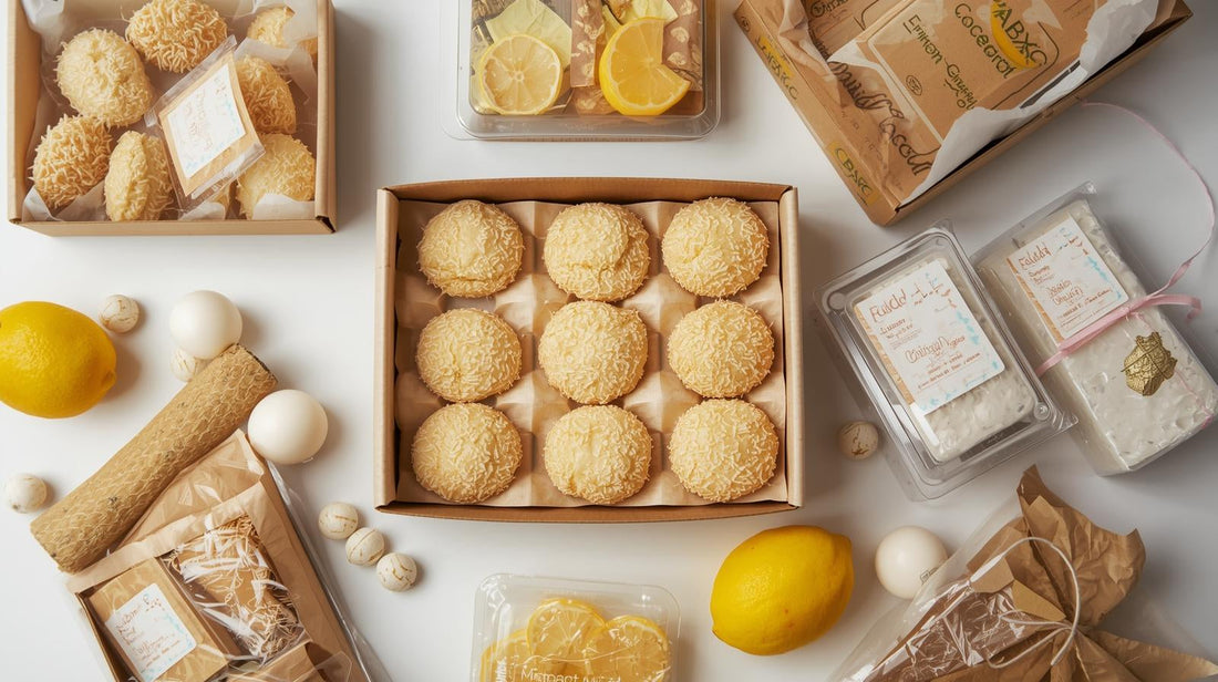 How to Store & Ship Lemon Coconut Cookies Safely and Professionally