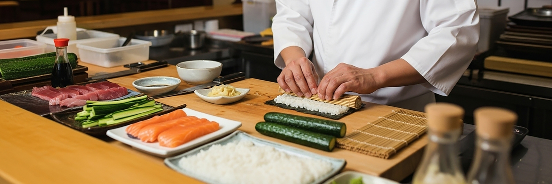 How to Design a Sushi Counter for the Best Live-Preparation Experience