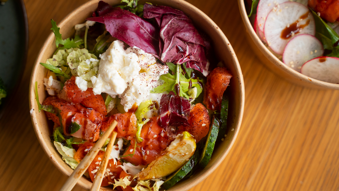 How to deal with Food Spoilage in Takeout & keep Poke and Salads Fresh, Delicious and Sustainable