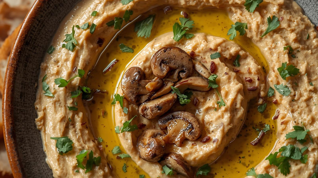 Mushroom Hummus Recipe: Creamy, Savory & Full of Umami