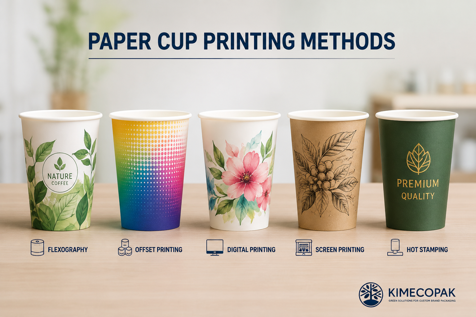 Paper Cup Printing Methods Explained: How to Choose the Right Printing ...